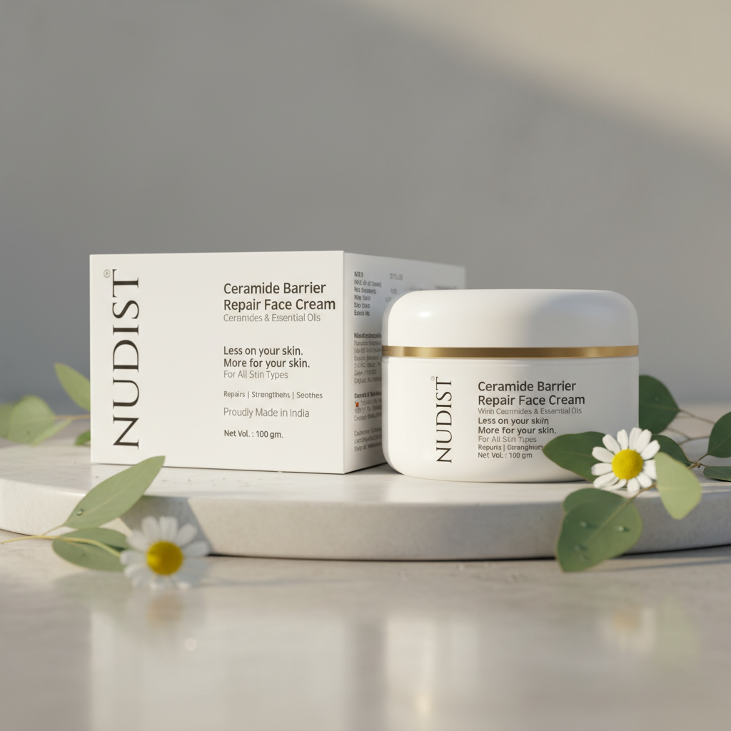 Nudist Ceramide Barrier Repair Face Cream 100 gm