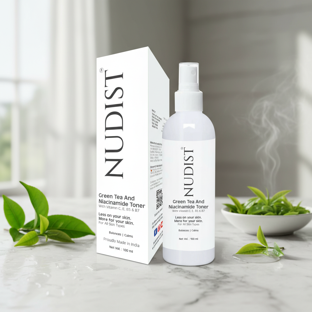 Nudist Green Tea and Niacinamide Toner 100 ml