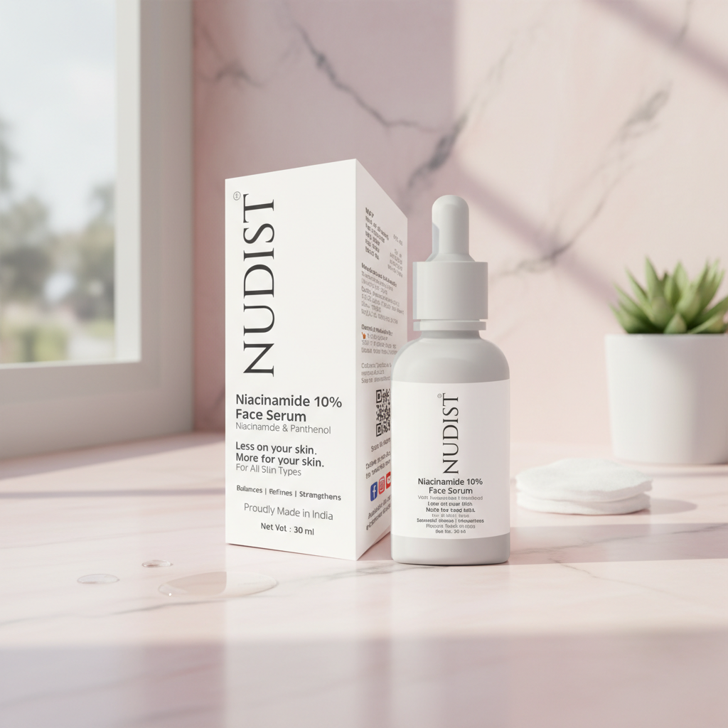 Nudist Niacinamide 10 percent Face Serum 30 ml