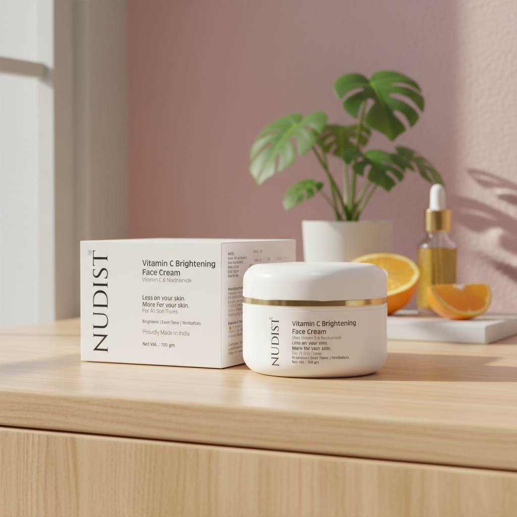 Nudist Vitamin C Brightening Face Cream 100 gm